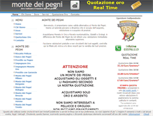 Tablet Screenshot of monte-dei-pegni.com